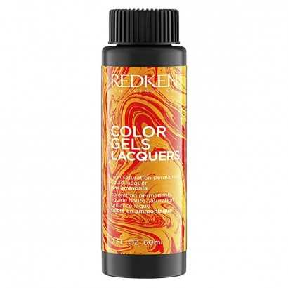 Permanent Colour Redken Color Gel Lacquers 4RR-lava (3 x 60 ml)-Hair Dyes-Verais