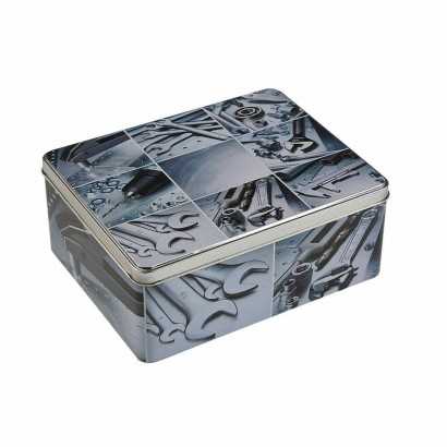Caja Organizadora Apilable Versa Metal Fusion-Accesorios de baño-Verais