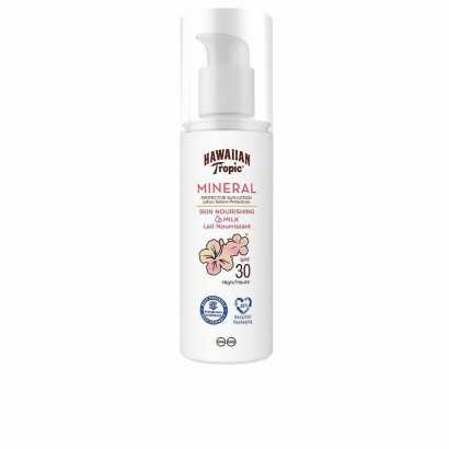 Sun Cream Hawaiian Tropic Mineral SPF 30 (100 ml)-Protective sun creams for the body-Verais