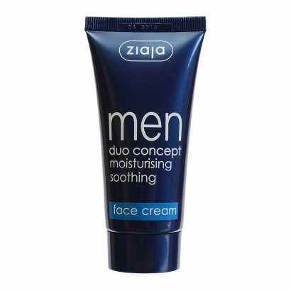 Hydrating Facial Cream Ziaja Men Spf 6 (50 ml)-Anti-wrinkle and moisturising creams-Verais
