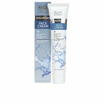 Facial Cream Face Facts Hyaluronic 50 ml-Anti-wrinkle and moisturising creams-Verais