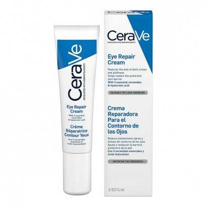 Crème pour le contour des yeux CeraVe Complexe réparateur (14 ml)-Contours des yeux-Verais