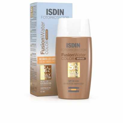 Sun Protection with Colour Isdin Fotoprotector Bronze Spf 50 50 ml-Protective sun creams for the face-Verais