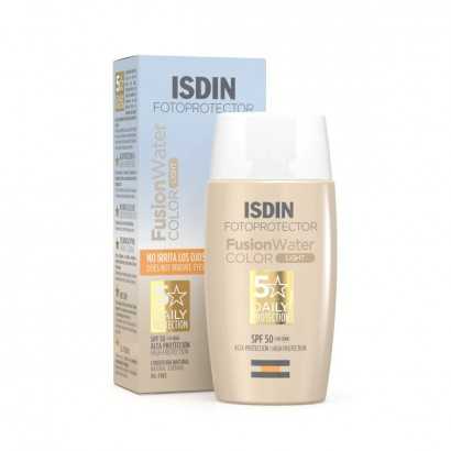 Sun Protection with Colour Isdin Fotoprotector Clear Spf 50 50 ml-Protective sun creams for the face-Verais