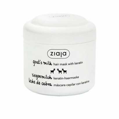 Restorative Hair Mask Ziaja Goat's milk (200 ml)-Hair masks and treatments-Verais