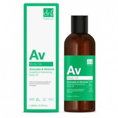 Aceite Corporal Botanicals AV Superfood Aguacate Almendras (200 ml)-Cremas hidratantes y exfoliantes-Verais