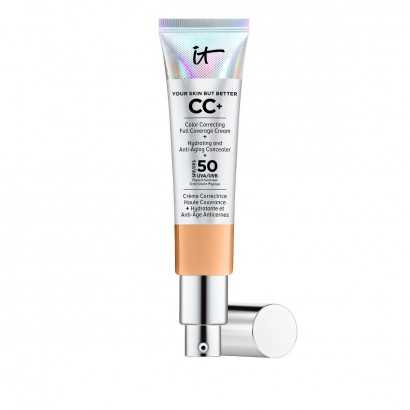 Hydrating Cream with Colour It Cosmetics Your Skin But Better neutral tan SPF 50+ (32 ml)-Anti-wrinkle and moisturising creams-Verais