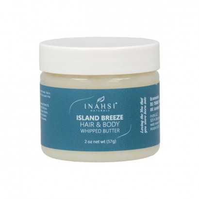 Curl Defining Cream Inahsi Breeze Hair Body Whipped Butter (57 g)-Hair masks and treatments-Verais