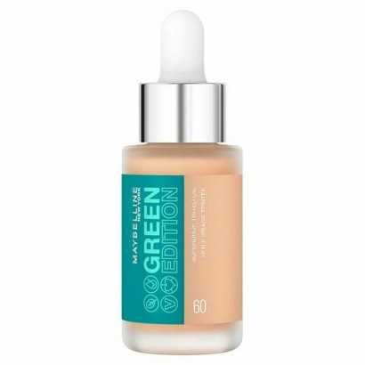 Base de maquillage liquide Maybelline Green Edition Nº 60 Huile (20 ml)-Maquillages et correcteurs-Verais