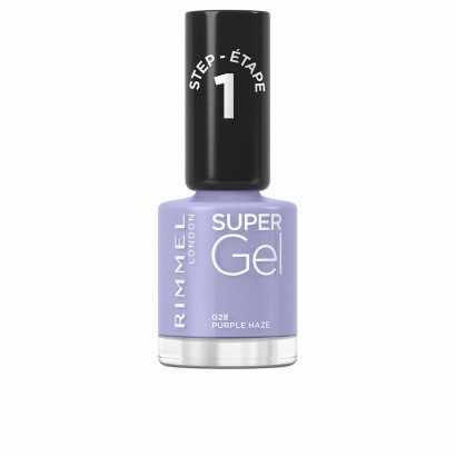 nail polish Rimmel London Super Gel Nº 028 Purple haze 12 ml-Manicure and pedicure-Verais
