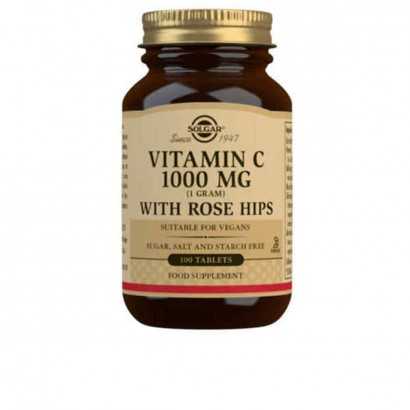 Rose Hips + Vitamin C Solgar Rose Hips C (100 uds)-Food supplements-Verais