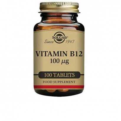 Vitamin B12 Solgar E3180 Cyanocobalamin (100 uds)-Food supplements-Verais