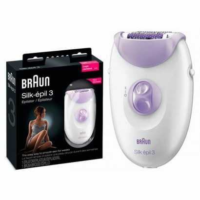 Electric Hair Remover Braun SE 3170 Violet-Hair removal and shaving-Verais