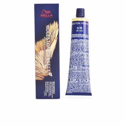 Permanent Dye Wella Koleston Perfect Nº 9.16 (60 ml)-Hair Dyes-Verais