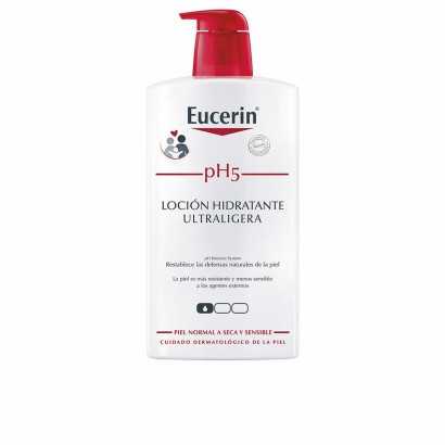 Loción Corporal Eucerin pH5 1 L-Cremas hidratantes y exfoliantes-Verais
