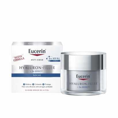 Night-time Anti-aging Cream Eucerin Hyaluronic Filler 50 ml-Anti-wrinkle and moisturising creams-Verais
