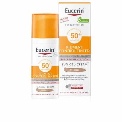 Facial Sun Cream Eucerin Sun Protection Medium Spf 50 50 ml-Protective sun creams for the face-Verais