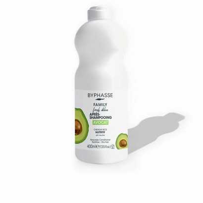 Nourishing Conditioner Byphasse Family Fresh Delice Dry Hair Avocado (400 ml)-Softeners and conditioners-Verais
