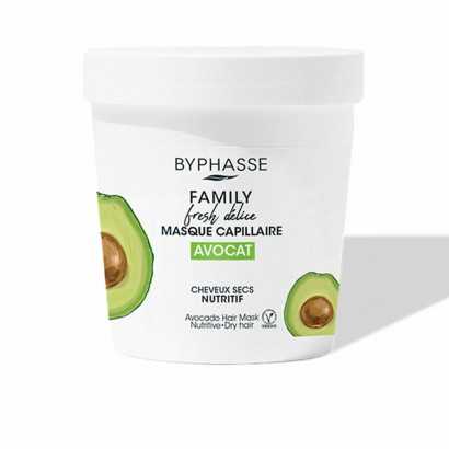Nourishing Hair Mask Byphasse Family Fresh Delice Dry Hair Avocado (250 ml)-Hair masks and treatments-Verais