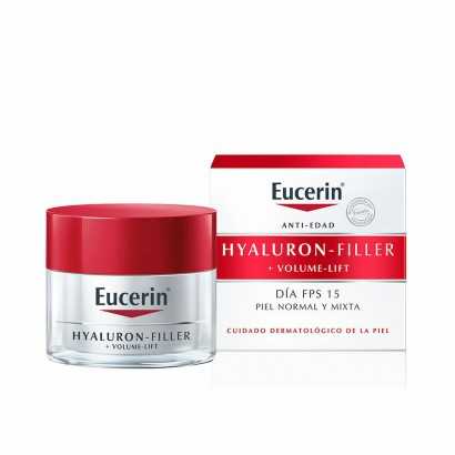 Day-time Anti-aging Cream Eucerin Hyaluron Filler + Volume Lift (50 ml)-Anti-wrinkle and moisturising creams-Verais