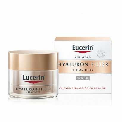 Nachtcreme Eucerin Hyaluron Filler + Elasticity (50 ml)-Anti-Falten- Feuchtigkeits cremes-Verais