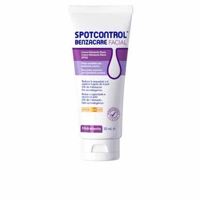 Hydrating Facial Cream Benzacare Spotcontrol Facial 50 ml Spf 30-Anti-wrinkle and moisturising creams-Verais