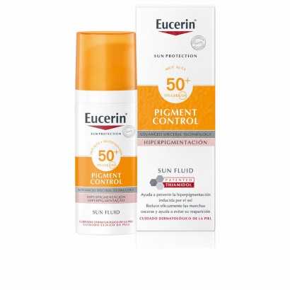Anti Brown Spot Sun Lotion Eucerin Sun Protection SPF 50+ 50 ml-Protective sun creams for the face-Verais