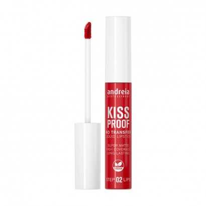 Lipstick Andreia Kiss Proof 8 ml Red Nº 2-Lipsticks, Lip Glosses and Lip Pencils-Verais