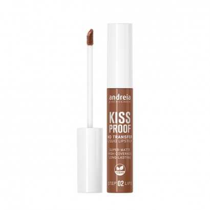 Lipstick Andreia Kiss Proof 8 ml Nº 6 Light Chocolate-Lipsticks, Lip Glosses and Lip Pencils-Verais