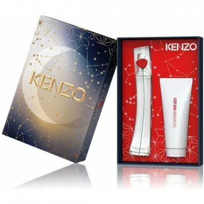 Women's Perfume Set Kenzo Flower by Kenzo 2 Pieces-Cosmetic and Perfume Sets-Verais
