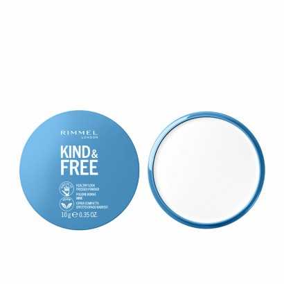 Basis für Puder-Makeup Rimmel London Kind & Free 001-translucent (10 g)-Makeup und Foundations-Verais