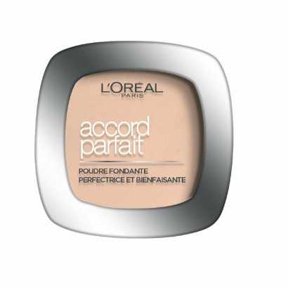 Basis für Puder-Makeup L'Oreal Make Up Accord Parfait Nº 4.N (9 g)-Makeup und Foundations-Verais