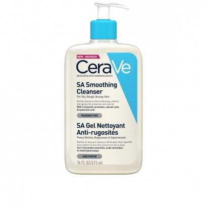 Facial Cleansing Gel CeraVe Sa Smoothing Cleanser 473 ml-Cleansers and exfoliants-Verais