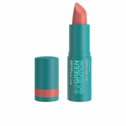 Hydrating Lipstick Maybelline Green Edition 013-shell (10 g)-Lipsticks, Lip Glosses and Lip Pencils-Verais