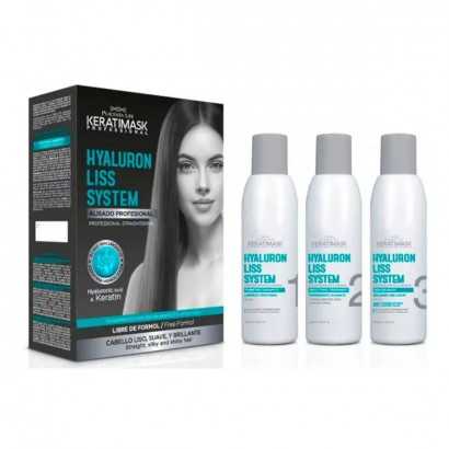 Professional Straightening Set Be Natural Keratimask Professional Kit 3 Pieces-Hair masks and treatments-Verais