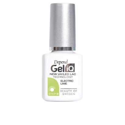 Smalto per unghie Gel iQ Beter Electric Lime (5 ml)-Manicure e pedicure-Verais
