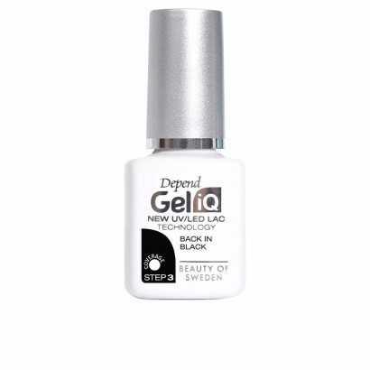 Nail polish Gel iQ Beter Black in Black (5 ml)-Manicure and pedicure-Verais
