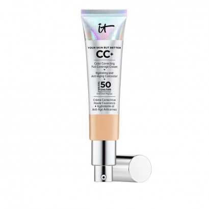 Crema Hidratante CC Cream It Cosmetics Your Skin But Better Medium Tan SPF 50+ (32 ml)-Cremas antiarrugas e hidratantes-Verais