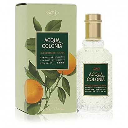 Unisex Perfume 4711 4011700742578 EDC Acqua Colonia Blood Orange & Basil 50 ml-Unisex Perfumes-Verais