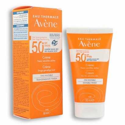 Sun Block Avene Spf 50 (50 ml)-Protective sun creams for the body-Verais