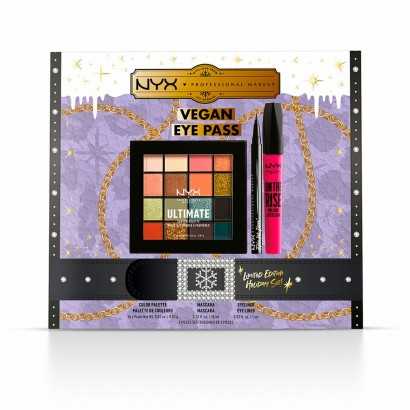 Make-Up Set NYX Vegan Eye Pass Limited Edition Limited edition 3 Pieces-Make-up and correctors-Verais