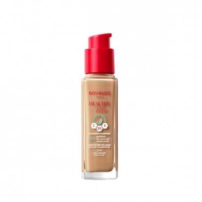 Base de Maquillaje Fluida Bourjois Healthy Mix 56-light bronze (30 ml)-Maquillajes y correctores-Verais