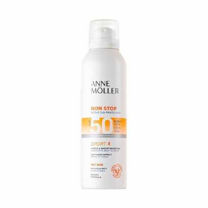 Sun Screen Spray Anne Möller Non Stop Spf 50 200 ml-Protective sun creams for the body-Verais