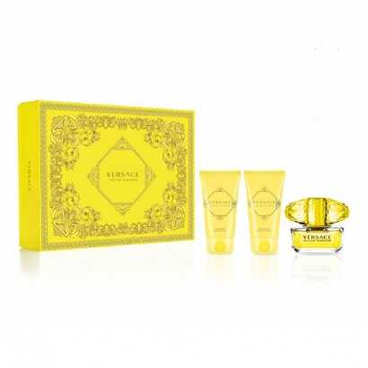 Women's Perfume Set Versace DIAMOND 3 Pieces-Cosmetic and Perfume Sets-Verais