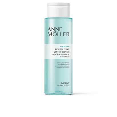 Tónico Facial Anne Möller Clean Up Menta Revitalizante (400 ml)-Tónicos y leches limpiadoras-Verais