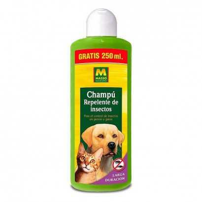 Champú para mascotas Massó Anti pulgas (1 L)-Bienestar e higiene-Verais
