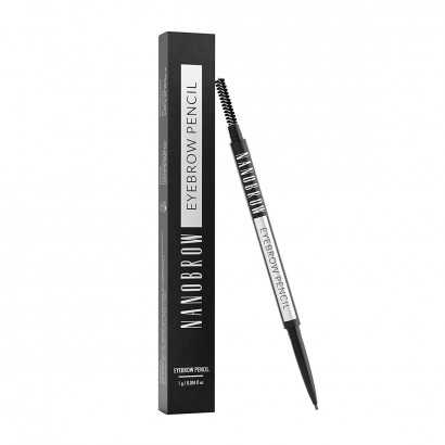 Eyebrow Pencil Nanobrow Dark Brown 2-in-1 (1 ml)-Eyeliners and eye pencils-Verais