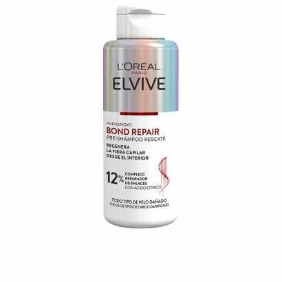 Pré-Shampoing L'Oreal Make Up Elvive Bond Repair Traitement capillaire fortifiant 200 ml-Shampooings-Verais