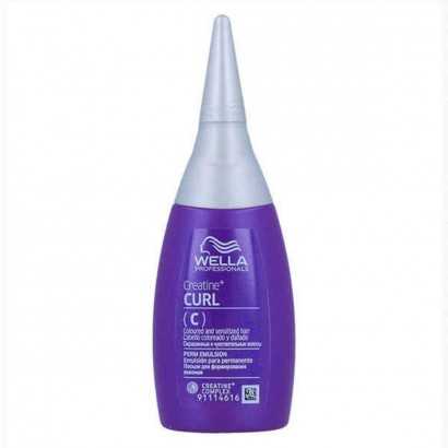 Colour Protector Wella Creatine+ Curly Hair (75 ml)-Hair masks and treatments-Verais