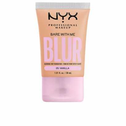 Base de Maquillaje Fluida NYX Bare With Me Blur Nº 05-vanilla 30 ml-Maquillajes y correctores-Verais